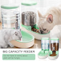 Miniatyrbillede 6 af 7: Automatisk kæledyrsfoderdispenser Vanddispenser Sæt til kat Små hunde