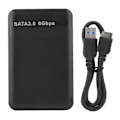 Pikkukuva 2 / 2: 2,5 tuuman USB3.0 SATA3.0 nopea 6 Gbps:n mobiili kiintolevy kotelo tukee 6 Tt:n UASP-kiihtyvyyttä (musta)