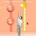Miniatyrbillede 8 af 8: Touch Højdesprings Tæller Børn Lysende Højde Træner Vertikal Spring Tester Med Stemme Tæller Højde Diagram Orange