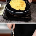 Miniatyrbild 5 av 5: Innovativ Solid Vändspatel, Ergonomisk Design, Flexibel Kant, Säker För Non-Stick Kokkärl, Värmebeständig Upp Till 200°, Halkfritt Grepp För Vändning