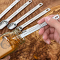 Miniatyrbild 5 av 5: Precision 18/8 Mätverktyg i Rostfritt Stål, Tåliga Kryddmått för Professionella Kockar, 6-Delars Set