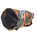 Miniatyrbillede 8 af 8: Vandtæt tør taske polyester PVC letvægts foldbar bærbar rulle top tør taske til svømning orange camouflage 20L