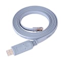 Pikkukuva 2 / 2: USB2.0-urosliitin RJ45-urosliittimeen CAT5 sarjakonsolin litteä kaapeli Cisco-reitittimille ja -kytkimille