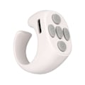 Miniatyrbilde 7 av 8: Smart Ring Controller Bluetooth 5.3 Trådløs Fjernkontroll Sidevender for Tik Tok Elektronisk Bok Hvit