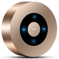 Miniatyrbild 1 av 2: Trådlös Bluetooth-högtalare, Mini bärbar cirkulär högtalare med