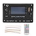 Pikkukuva 2 / 8: Bluetooth-dekoodauskortti LCD-näytöllä Monitoiminen Auton MP3-dekoodauskortti Autoon
