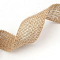 Miniatyrbilde 2 av 5: Gavebånd 2,5 cm bred, 10M burlap vintage gavebånd