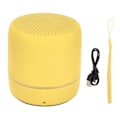 Miniatyrbild 2 av 8: Bärbar Bluetooth 5.0-högtalare med basstereo 280 Hz-16 kHz, minireshögtalare för resor utomhus, gul