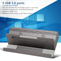 Miniatyrbillede 8 af 8: for Steam Deck Docking Station 6 i 1 USB C til HD Multimedia Interface USB C 3xUSB3.0 RJ45 til Stream Deck Hub