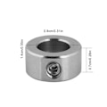 Miniatyrbillede 1 af 2: 5 stk. 8mm aksel låsering T8 føringsskrue låsering nikkelbelagt jernisolering til 3D-printer