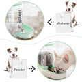 Miniatyrbillede 3 af 7: Automatisk kæledyrsfoderdispenser Vanddispenser Sæt til kat Små hunde