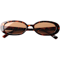Pikkukuva 4 / 5: Mini Vintage Retro Extra Slim Oval Cat Eye Aurinkolasit