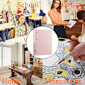 Miniatyrbillede 5 af 5: Ringbind A4 smal 4 ringe til kontorartikler skoleartikler