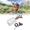 Miniatyrbillede 1 af 8: Børsteløs motorstyring intelligent varmeafledning regntæt elektrisk cykelstyring med LCD-baggrundsbelyst display