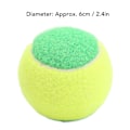 Miniatyrbillede 6 af 8: 5 stk. 6 cm gummitennisbolde elastiske squashbolde trykaflastningsbolde til træning underholdning grøn