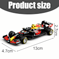 Miniatyrbillede 4 af 5: Bimeko Formelbilmodel Lafali F1 LAFHA Racerbilmodel 1:43 Formel Legering Modelbil Sving