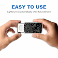 Miniatyrbillede 5 af 6: Juveler Loupe 30X 60X 90X med stærkt LED-lys