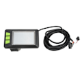 Miniatyrbillede 4 af 8: 3-Mode Sinus Børsteløs Controller med LCD Display Kit 48/60V 1000W Varmeafledning til Elcykel