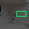 Miniatyrbild 5 av 7: Självlysande tejp som lyser i mörkret, hög synlighetssäkerhet hemma, långvarig belysning, vattentät tejp för inom- och utomhusbruk, grönt ljus
