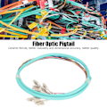 Miniatyrbilde 4 av 8: Fiberoptisk kabel 12 tråder keramisk ferrule lav innsettingsdemping single mode optisk fiber patchkabel for instrumentering