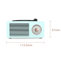 Pikkukuva 1 / 7: Bluetooth-kaiutin Retro Bluetooth-levysoitin Langaton musiikki Mini-kaiutin