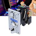 Miniatyrbild 1 av 8: Elektronisk myntacceptor CPU-jämförelse Elektronisk myntväljare för arkadspel Automat Silvergrå