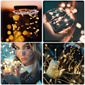 Miniatyrbillede 3 af 5: LED-lyskæde batteri