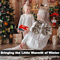 Miniatyrbilde 5 av 5: Dame Leopard Print Vinter Varme Skjerf med Frynser