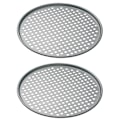 Miniatyrbild 3 av 6: Pizzatallrik, non-stick pizzabakplåt med hål, kolstål, ∅ 32 cm