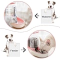 Miniatyrbillede 7 af 7: Automatisk kæledyrsfoderdispenser Vanddispenser Sæt til kat Små hunde