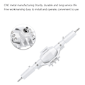 Miniatyrbilde 5 av 6: Metall CNC fjernkontroll bakaksel tilbehør for Scx10 II 90046 90047 1/10 Crawler RC bilSølv