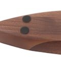 Miniatyrbillede 5 af 8: 3 stk. Kaffekværn Tamper Holder Valnød Træ Gummi Rustfrit Stål Bådformet Fordeler Stativ Kaffe Tilbehør Til 58mm Base 58mm Tamper 58mm