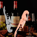 Miniatyrbillede 5 af 5: Korketrækker, 3-i-1 funktion, til vin og øl, rustfrit stål