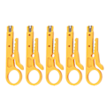 Miniatyrbilde 2 av 8: 5 stk. Mini kabelavstripper - Bærbar, slitesterk nettverkskabelavstripper for CAT5 CAT5e CAT6 datakabel 3D-skrivere PTFE-rør
