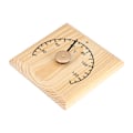 Miniatyrbild 2 av 2: 0~140℃ Trätermometer Temperaturdisplay för Basturum Väggmonterad