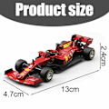Pikkukuva 4 / 5: Bimeko Formula-auton malli lafali F1 LAFHA Kilpa-auton malli 1:43 formula-seosmalliauto heiluri