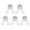 Miniatyrbilde 2 av 8: 5 stk. LED-signallys for campingsikkerhet, dekorativt LED-varsellys for telttak, omgivelseslys