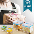 Miniatyrbild 7 av 8: Ziplock-påshållare, påshållare för matberedning, påshållare för fryspåsar, utrymmesbesparande matförvaringspåshållare
