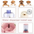 Miniatyrbillede 6 af 7: Automatisk kæledyrsfoderdispenser Vanddispenser Sæt til kat Små hunde