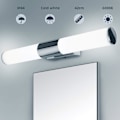 Miniatyrbillede 1 af 6: LED-spejlys badeværelseslampe vandtæt badeværelsesspejlys