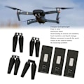 Miniatyrbild 6 av 8: 3PCS 3.7V 1800mAh Drönare Batteri Plug and Play RC UAV Batteri med Propellerblad för E88 E88PRO E525 E99 E99PRO P1 K3 S1