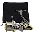 Pikkukuva 2 / 2: GX All Metal High Strength Guide Rod Structure Anti‑Seawater Spinning Fishing Reel for Long Shooting(GX10000 )