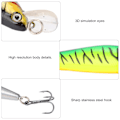 Miniatyrbilde 7 av 8: 5 stk Minnow fiske lokke flytende kunstig hard agn lang kast agn med stålkule