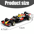 Miniatyrbild 3 av 5: Bimeko Formelbilmodell Lafali F1 LAFHA Racing Car Model 1:43 Formel legering modellbil gunga