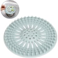 Miniatyrbild 1 av 5: Avloppsskydd för flera användningsområden, termoplastiskt gummi avloppssil mångsidig för diskho badrum tvättstuga badkar (Grå)
