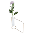 Miniatyrbild 7 av 8: Innovativ hängande planter provrör transparent hydroponisk växtvaser för hem inomhusguld