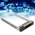 Miniatyrbilde 1 av 8: HDD-skuff SAS/SATA-grensesnitt 2,5 tommers metallmateriale sølv datamaskin harddisk skuff for Dell R740 for R740XD