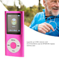 Pikkukuva 7 / 8: 1,8 tuuman MP3-soitin Bluetooth-yhteydellä, tuki muistikortille, ultraohut LCD-näyttö, sopii opiskelijoille, juoksuun ja kävelyyn