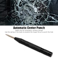 Miniatyrbillede 8 af 8: Center Punch Høj Hårdhed Stål Struktur Justerbar Spænding Automatisk Center Punch Positioner Vinduesbryder Sort