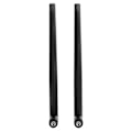 Miniatyrbilde 7 av 8: 2 stk. IPEX4 til SMA-kabel for M.2 WiFi Bluetooth ekstern forlengelse 2 stk. 8DB-antenne